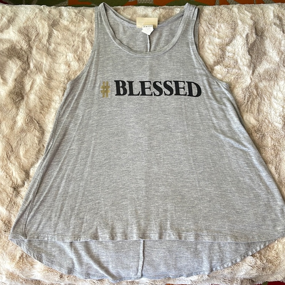 #Blessed Tank Top
